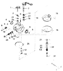 Part Location Diagram of 632255 Briggs and Stratton Carburetor